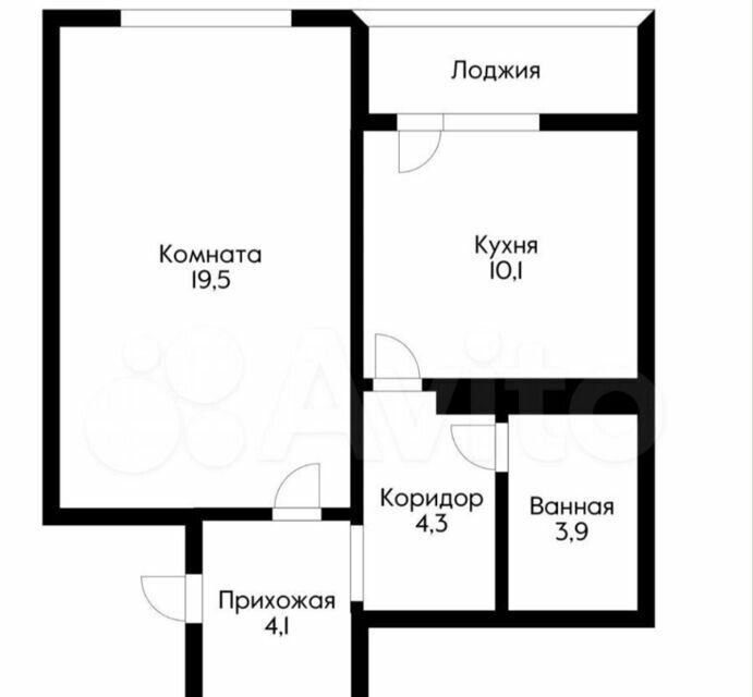 квартира г Краснодар р-н Карасунский ул им. Снесарева 18/1 Краснодар городской округ фото 8