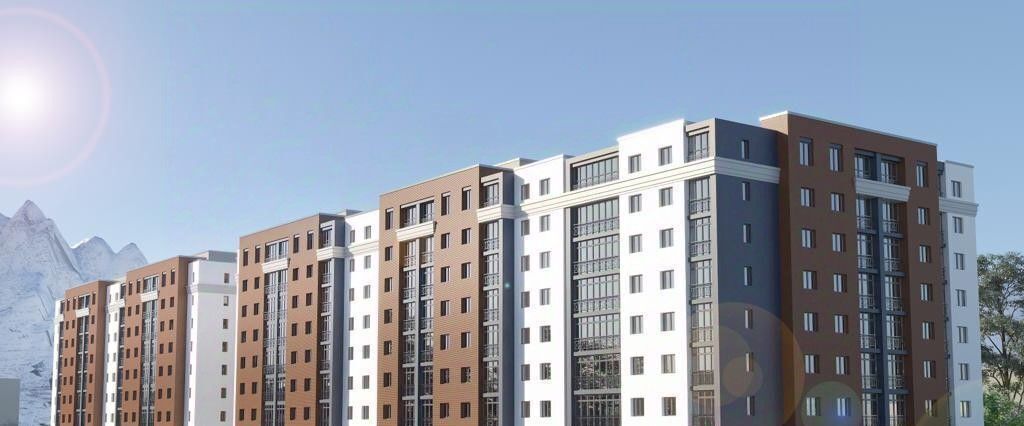 квартира г Владикавказ р-н Северо-Западный ул Курсантов-Кировцев 27а фото 2