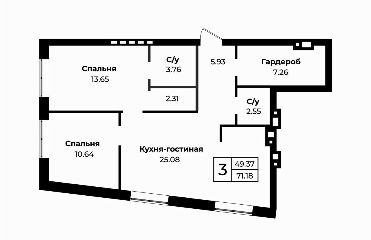 квартира г Оренбург р-н Промышленный пер Селивановский 46/24 ул Парижской Коммуны фото 1