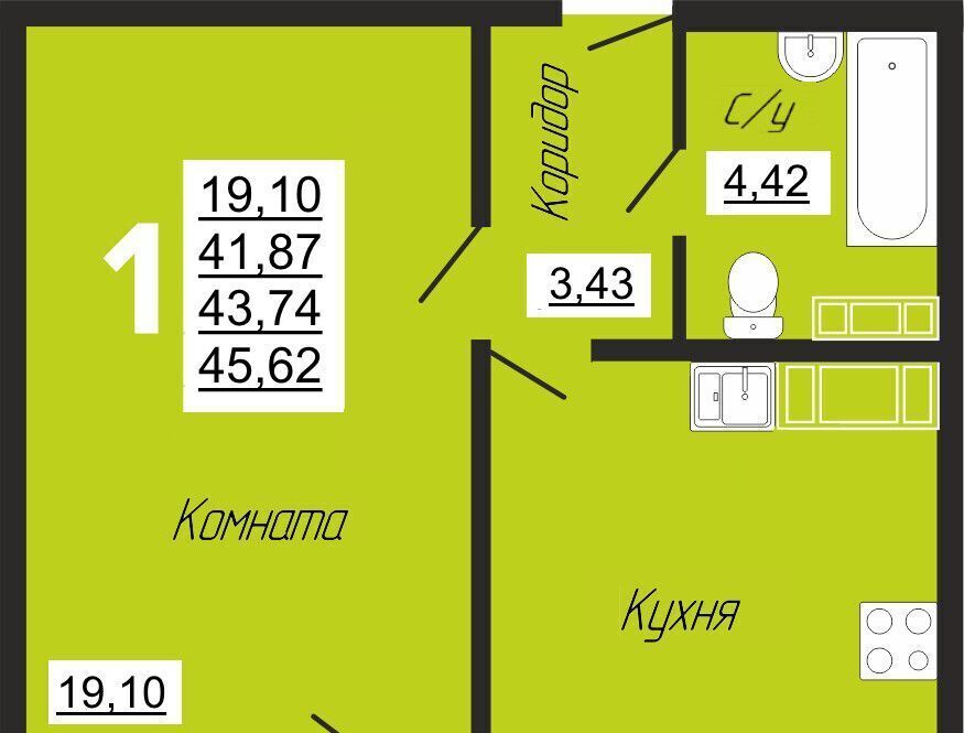 квартира г Смоленск р-н Заднепровский ул Филатова 3 фото 1