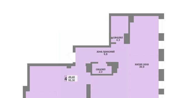 ВИЗ Даблхаус «1:1» Площадь 1905 года, жилрайон фото