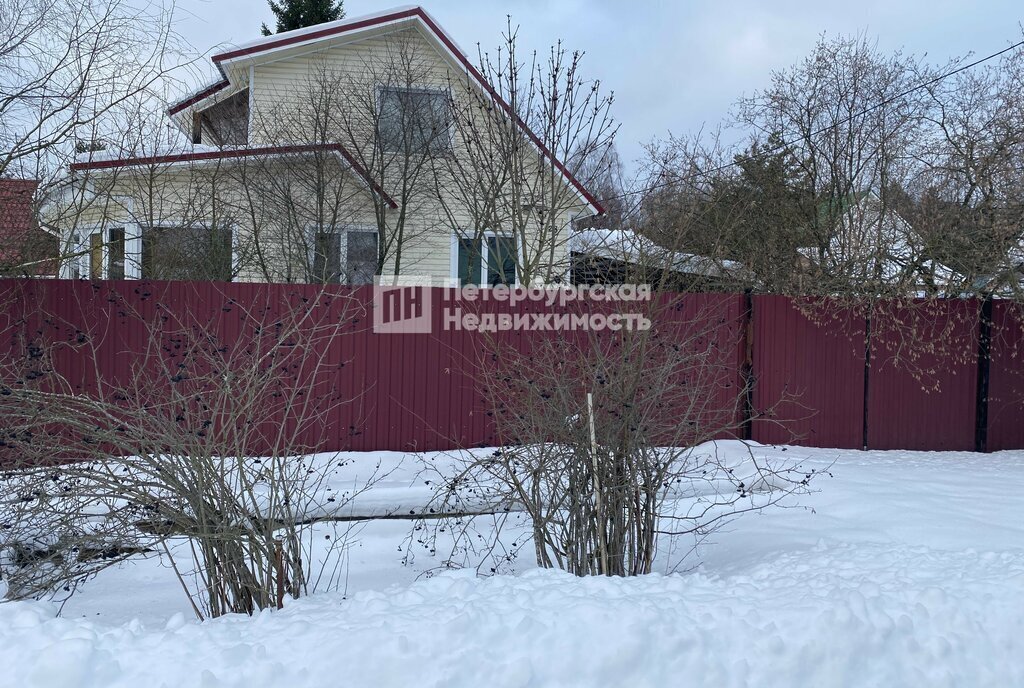 дом р-н Кировский снт Синявинское ул Центральная 28 Синявинское городское поселение, садовое товарищество Синявино-2 фото 2