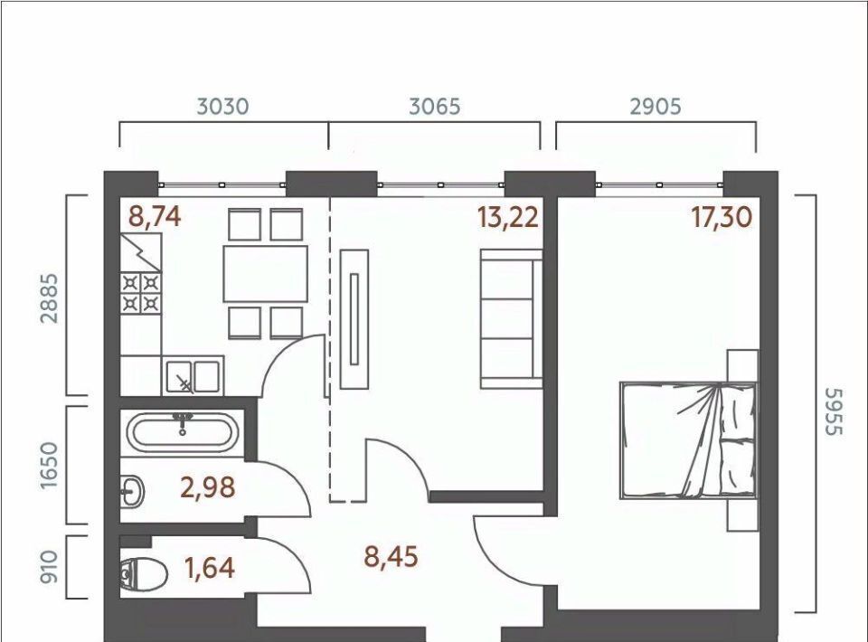 квартира г Иркутск р-н Октябрьский ул 6-я Советская 2 фото 1