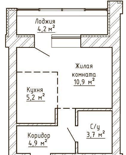 квартира г Тольятти р-н Автозаводский ул 40 лет Победы 29б фото 4