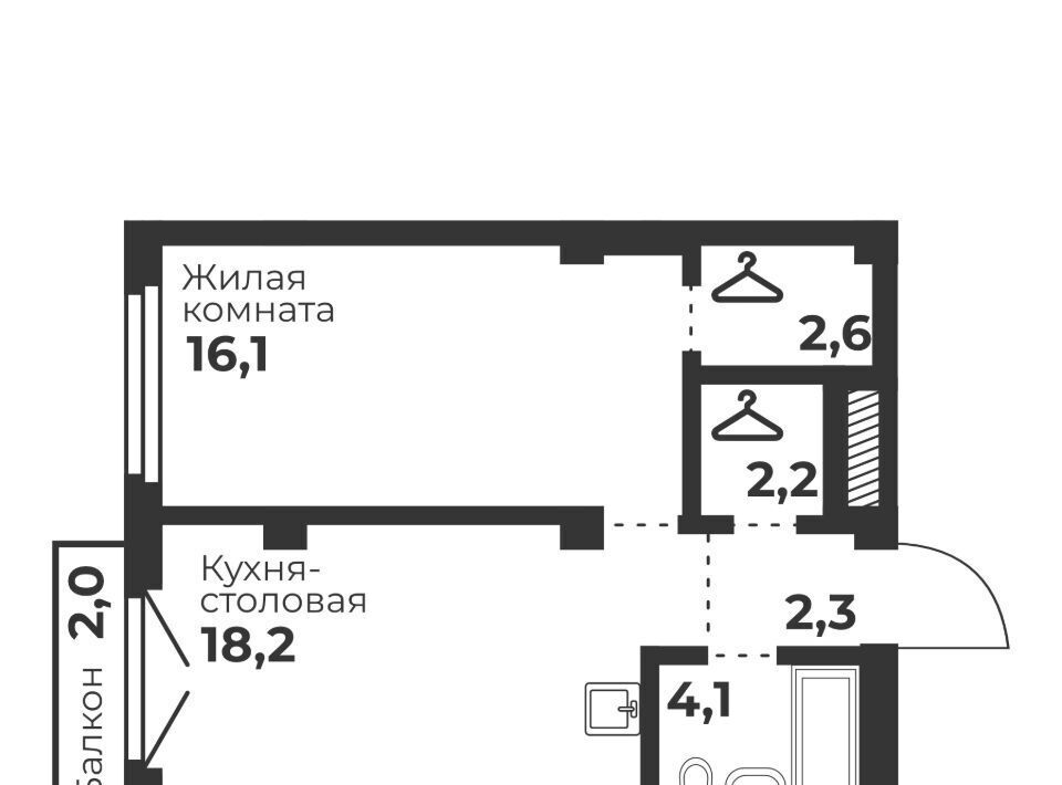 квартира г Челябинск п Бабушкина р-н Калининский ЖК «Голос Кашириных» фото 1