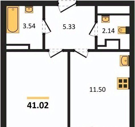квартира г Воронеж р-н Центральный ул Ломоносова 116/2 фото 1