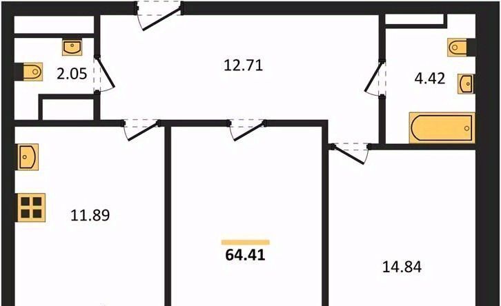 квартира г Воронеж р-н Центральный ул Ломоносова 116/2 фото 1
