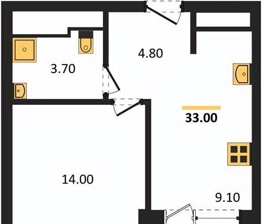 квартира г Воронеж р-н Железнодорожный ЖК «РИТМ» Ключи мкр фото 1
