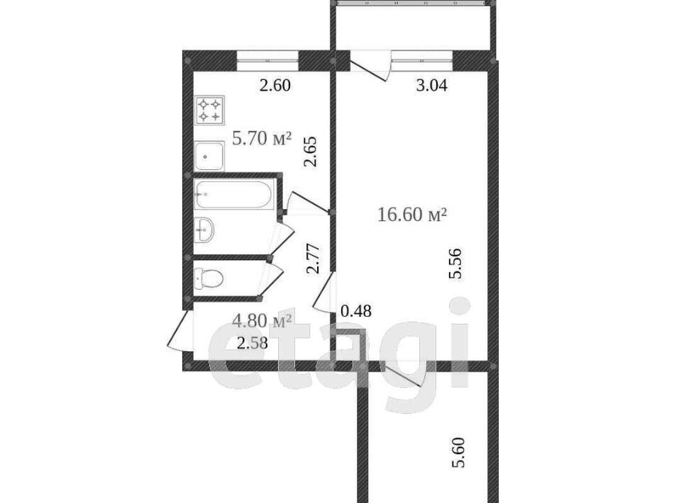 квартира г Кострома ул Ленина 151 фото 1