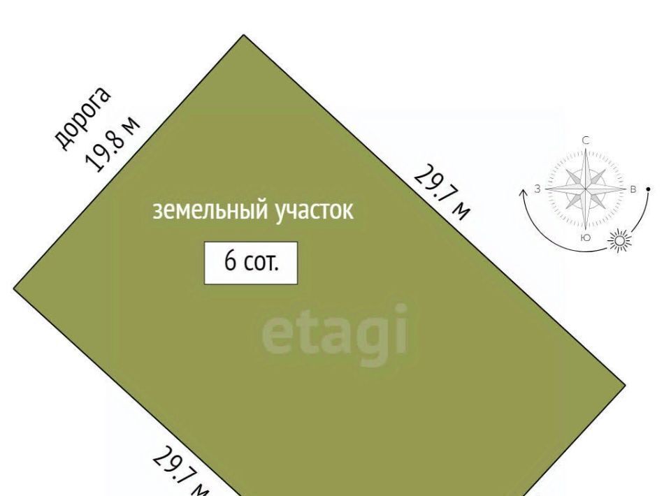 земля р-н Аксайский п Верхнетемерницкий ул Кеплера Щепкинское с/пос фото 2