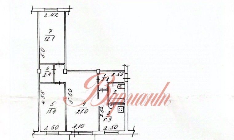 квартира г Северодвинск ул Торцева 63 фото 2