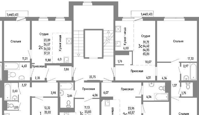 квартира г Челябинск р-н Советский ул Нефтебазовая 1к/2 фото 2