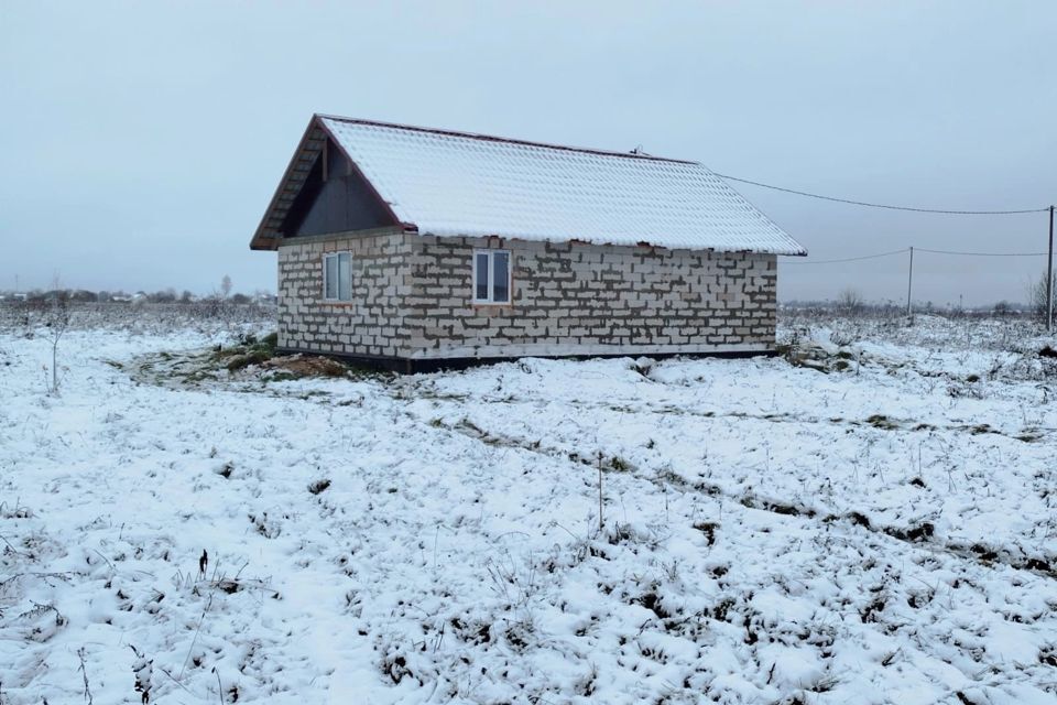 дом р-н Псковский д Дуброво Строящееся здание фото 8