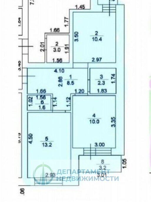 квартира г Краснодар р-н Прикубанский ул Московская 158/2 фото 8