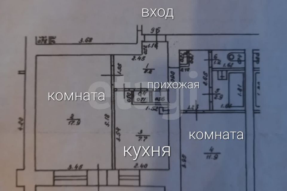 квартира г Юрга пр-кт Победы 10 Кемеровская область — Кузбасс, Юргинский городской округ фото 8