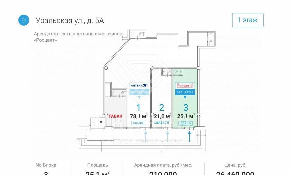 свободного назначения г Москва метро Щелковская ул Уральская 5а муниципальный округ Гольяново фото 5