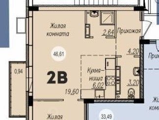 квартира г Тольятти р-н Автозаводский 14А кв-л фото 4