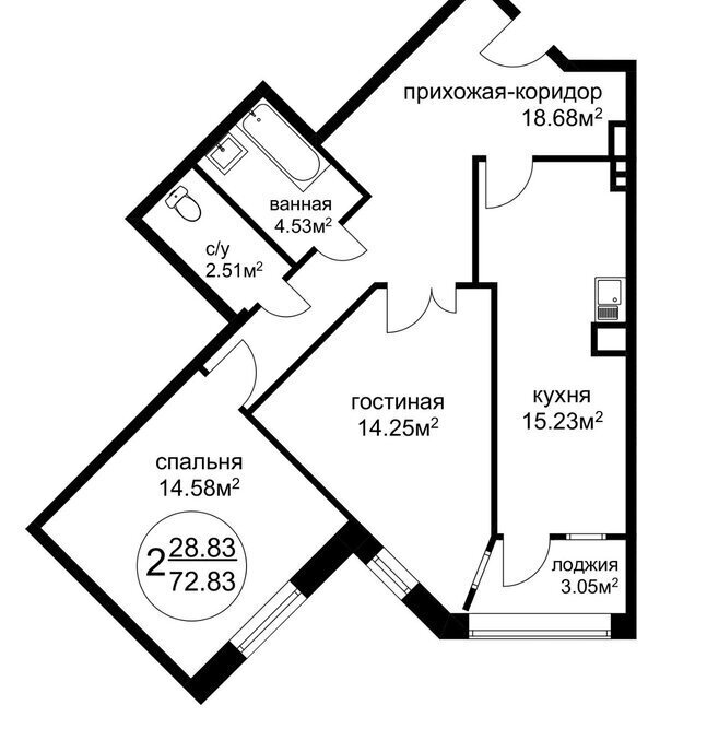 квартира г Балашиха мкр Салтыковка ул Черняховского 26б Салтыковская фото 8