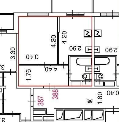 квартира г Москва метро Долгопрудная аллея Долгопрудная 15к/4 Московская область фото 2