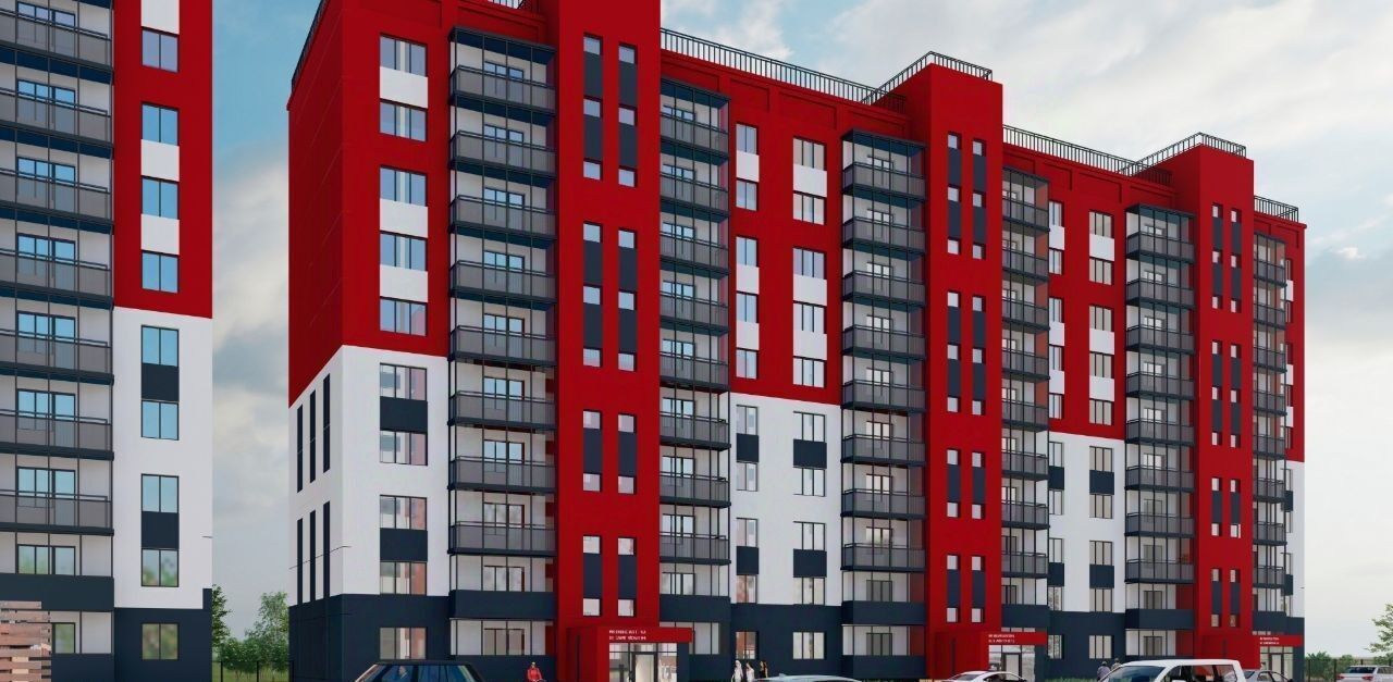 квартира г Челябинск микрорайон Вишнёвая Горка Западный ул. Имени Генерала Костицына, 47 фото 16
