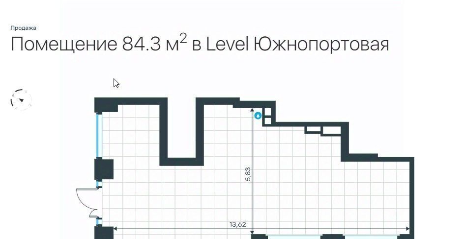 торговое помещение г Москва ЮВАО ул Южнопортовая 6/28 фото 2