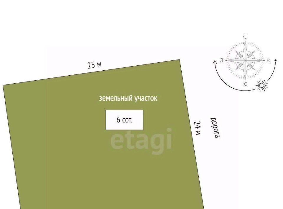 земля р-н Азовский х Новоалександровка ул Королева фото 1