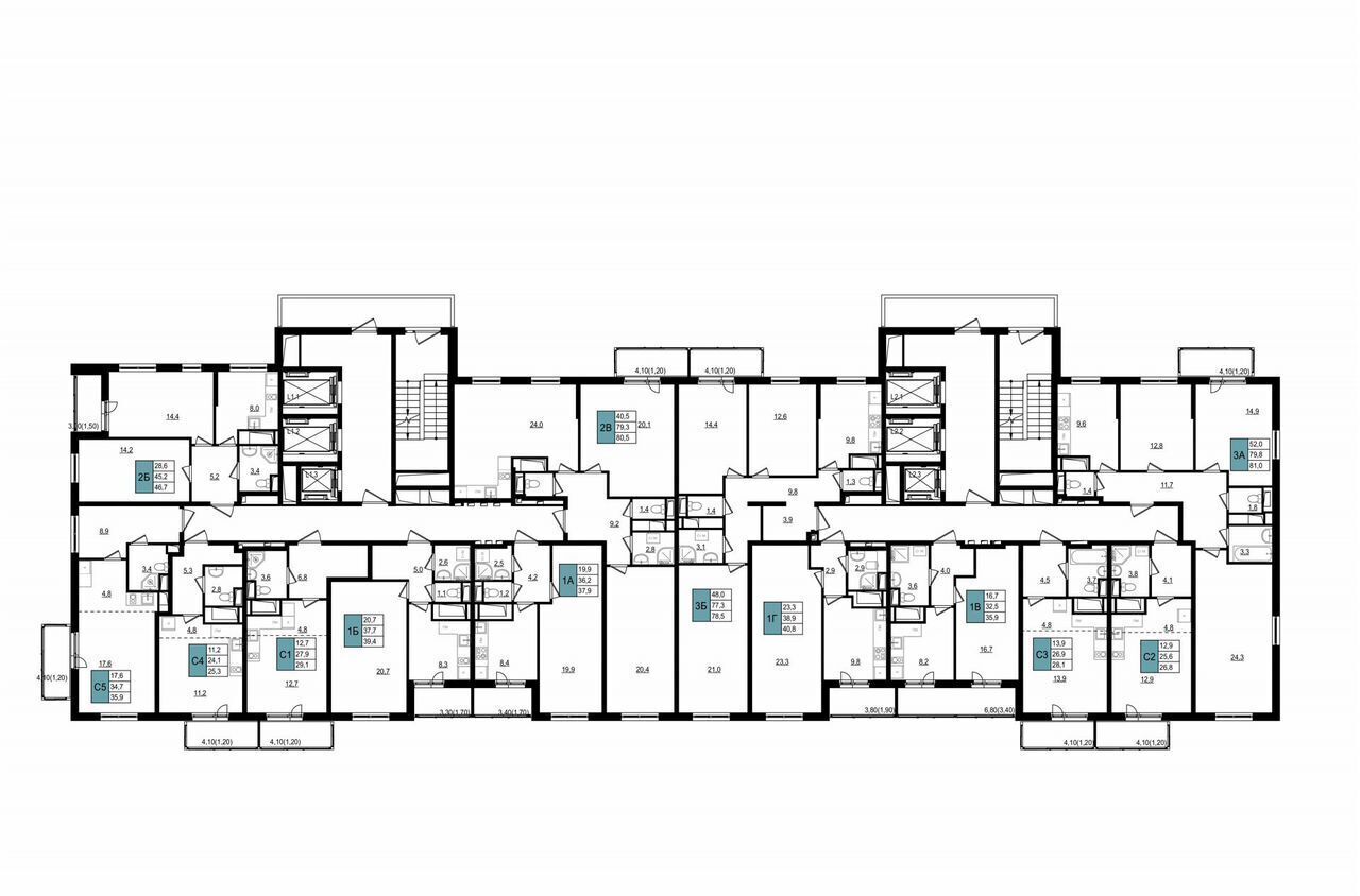 квартира г Одинцово Баковка мкр. 6-6а, ЖК «ОДИНЦОВО СИТИ» фото 7