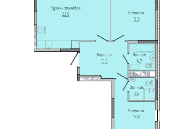 квартира р-н Октябрьский Центральный ул Пушкинская 214 городской округ Ижевск фото