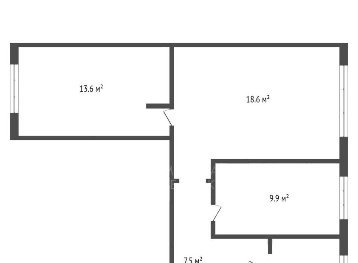 квартира р-н Тюменский с Каменка ул Механизаторов 4 фото 2