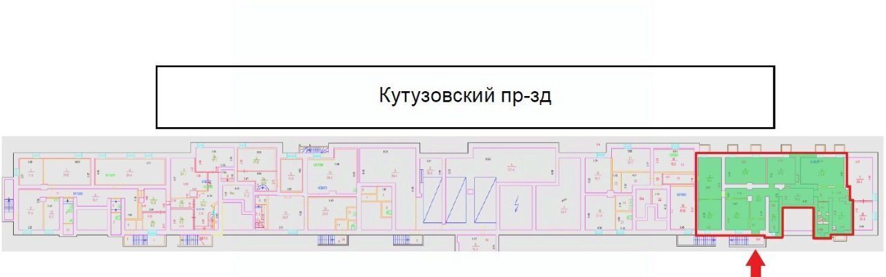 свободного назначения г Москва ЗАО проезд Кутузовский 4 муниципальный округ Дорогомилово фото 7