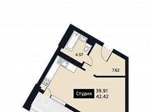 квартира г Губкинский мкр № 7 69 фото 1
