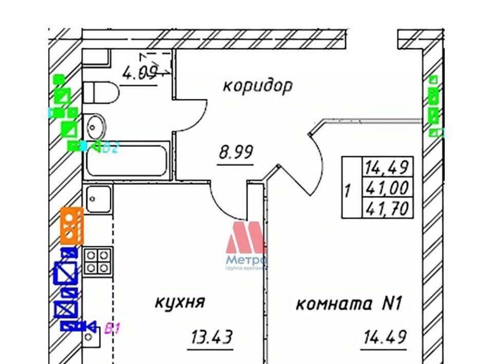 квартира р-н Ярославский п Красный Бор Заволжское с/пос фото 2