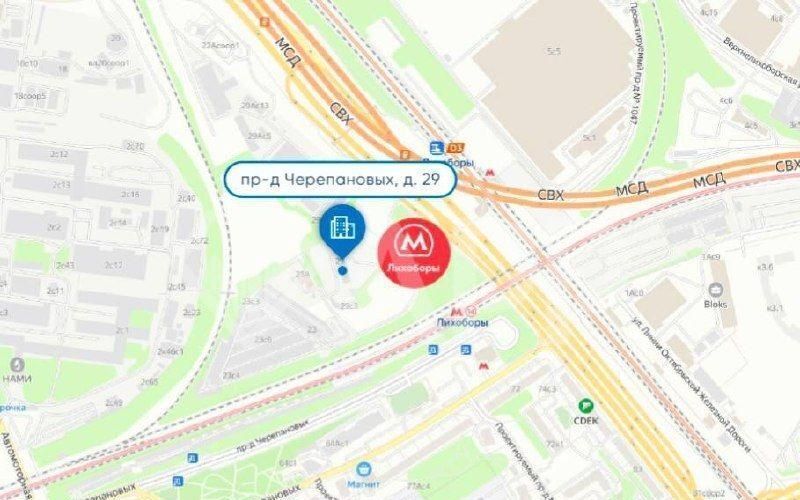 торговое помещение г Москва метро Лихоборы проезд Черепановых 29 муниципальный округ Головинский фото 16