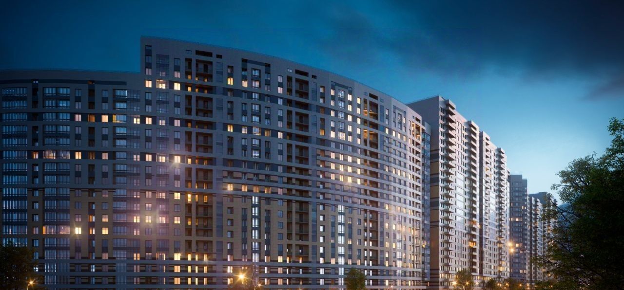 квартира г Санкт-Петербург метро Пионерская пр-кт Богатырский 2а фото 2