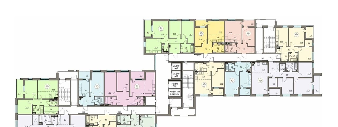 квартира г Петрозаводск Древлянка проезд Алексея Афанасьева, 7 фото 2