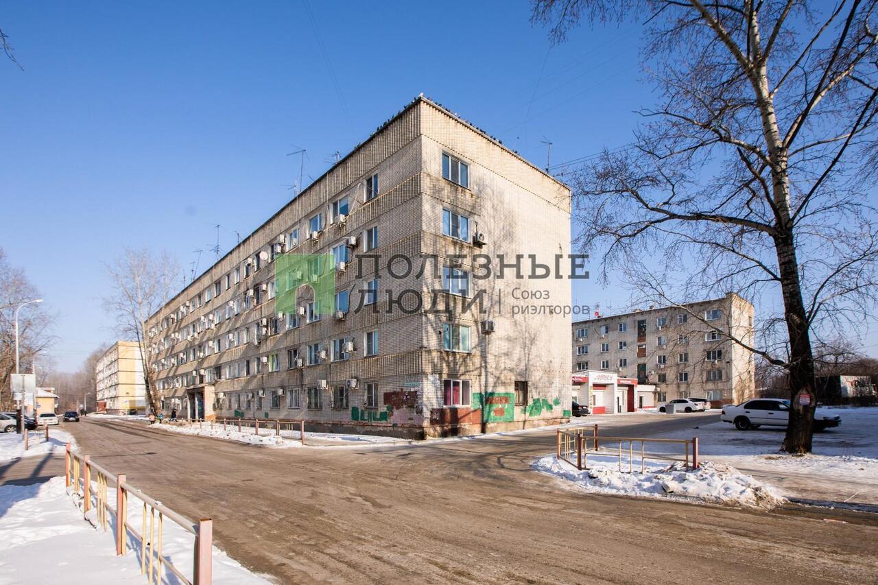 квартира г Хабаровск р-н Индустриальный ул Вологодская 14б фото 8