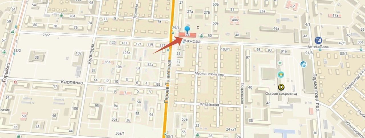 свободного назначения г Челябинск р-н Тракторозаводский ул Бажова 52 фото 4