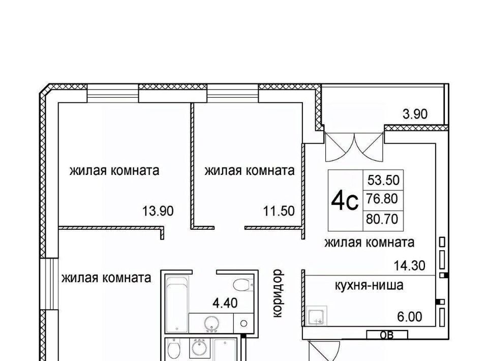 квартира г Новосибирск р-н Октябрьский Речной вокзал ул 2-я Высокогорная фото 1