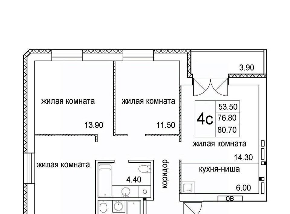 квартира г Новосибирск Речной вокзал ул 2-я Высокогорная фото 1
