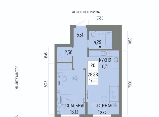 р-н Октябрьский ЖК «Новатор» Глумилино-1 мкр фото