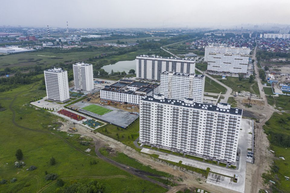 квартира г Новосибирск р-н Ленинский Жилой комплекс Радуга Сибири, Новосибирск городской округ фото 6