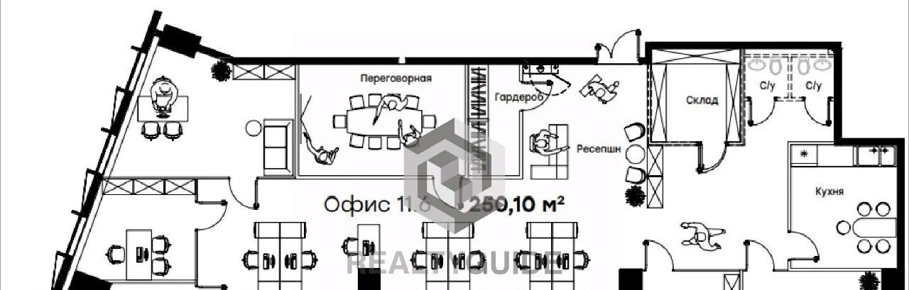 офис г Москва ЮЗАО ул Обручева 23 фото 1