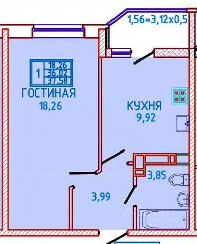 р-н Прикубанский микрорайон «Губернский» фото