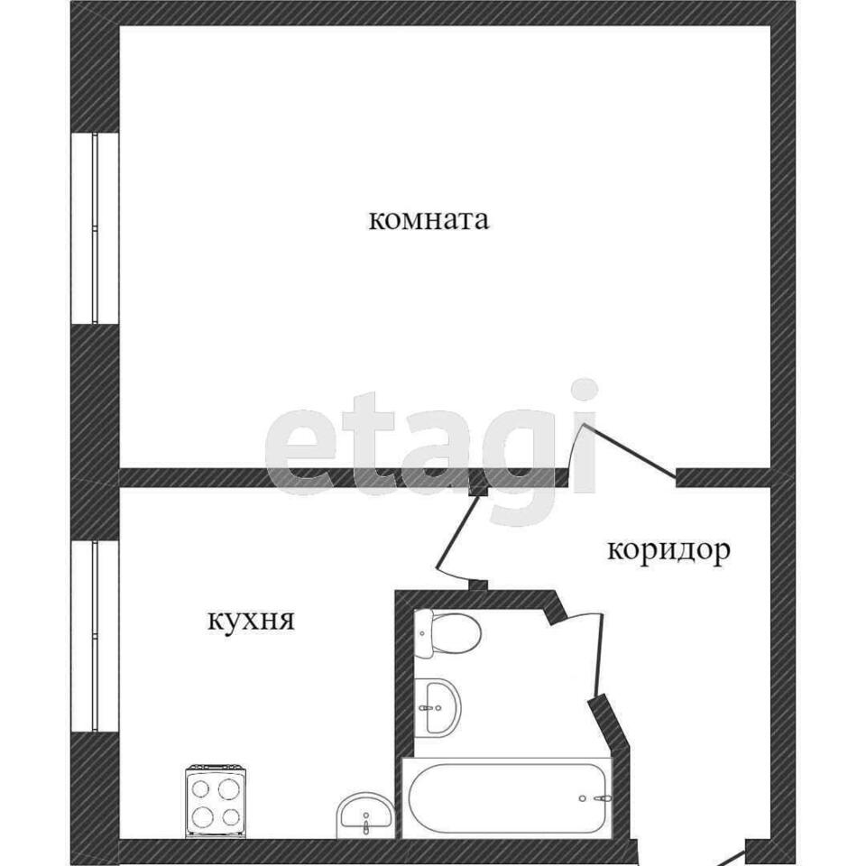 квартира г Надым ул Строителей 5/1 фото 14