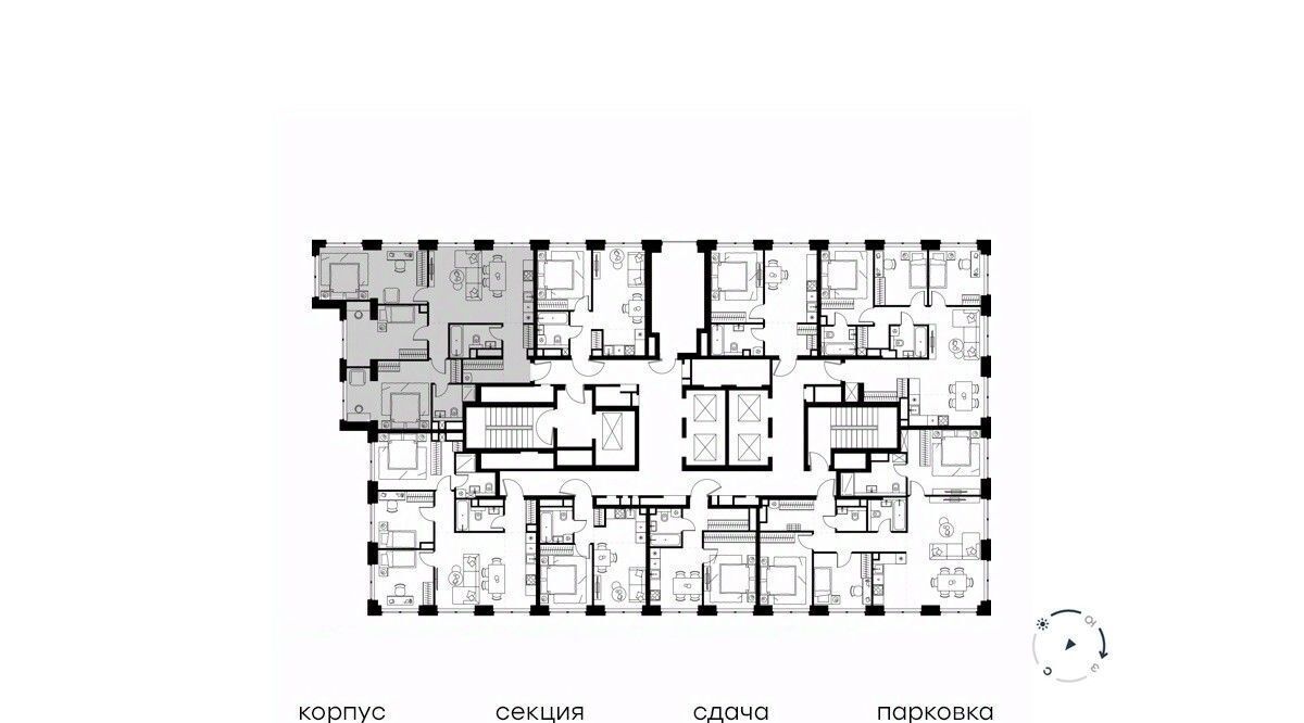 квартира г Москва метро Хорошёво Левел Звенигородская жилой комплекс фото 2