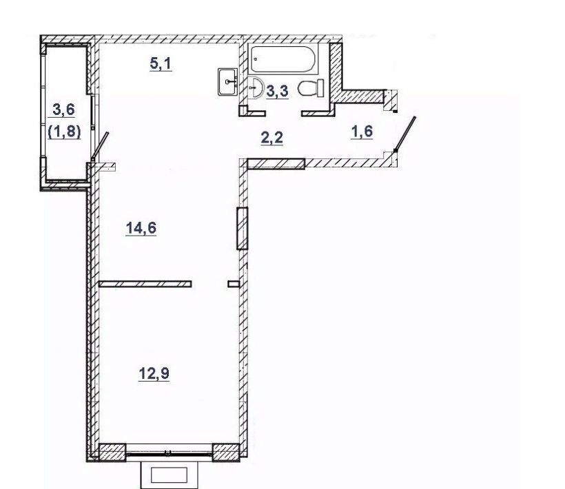 квартира г Феодосия пгт Орджоникидзе ул Нахимова 2г Орджоникидзе фото 1