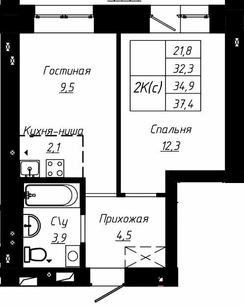 квартира г Барнаул р-н Центральный ул Чернышевского 189 фото 1