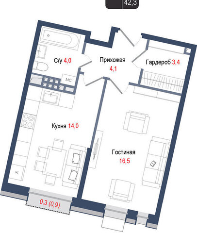 мкр Первомайский жилой комплекс Киноквартал, к 1, Белокаменная фото