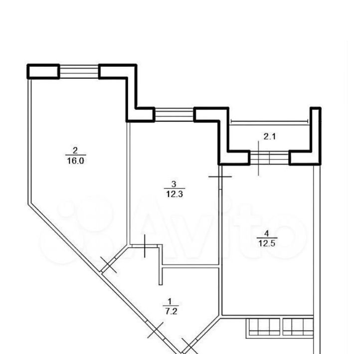 квартира р-н Всеволожский г Мурино ул Новая 7к/3 Девяткино фото 3