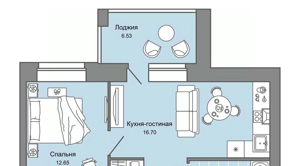 квартира г Киров р-н Ленинский ЖК Урванцево Знак жилой комплекс фото 1